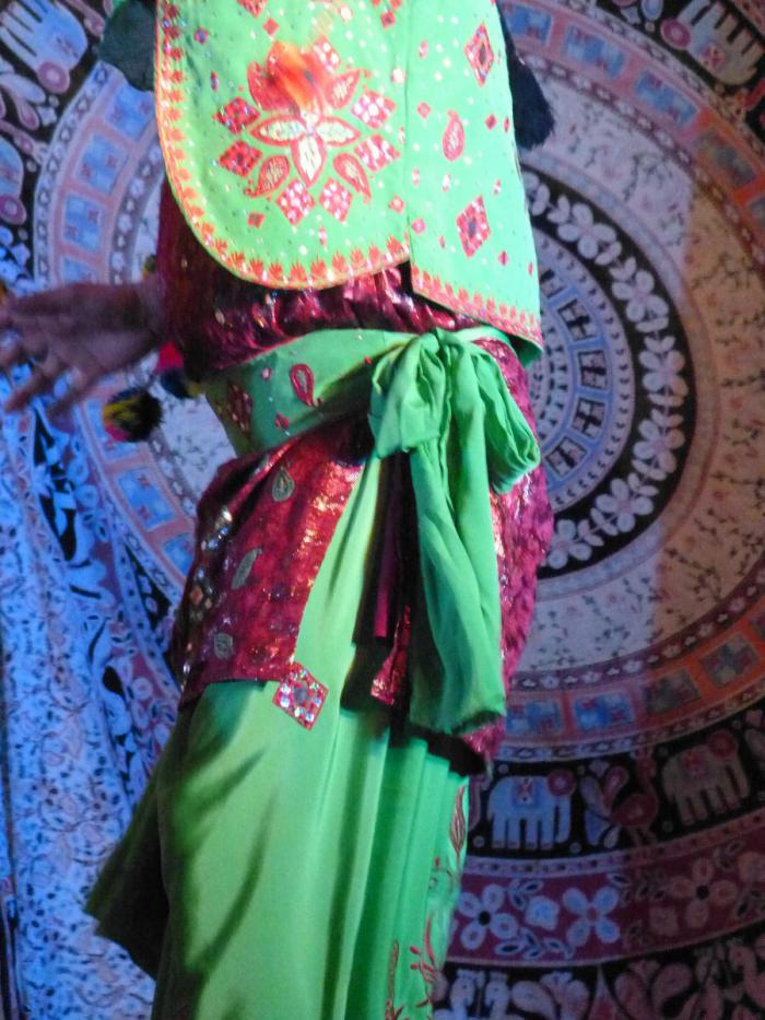 Male dancer at the Diwali Festival of Light, Napier