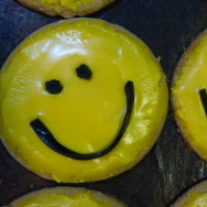 Smilie face biscuits