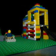 Gemma's lego home and yard