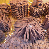 Junk yard tools from 100% chocolate