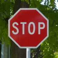 Stop sign